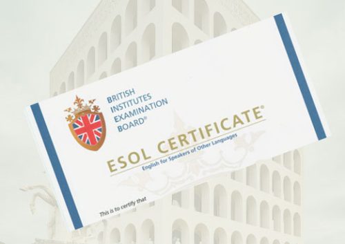 Certificazione British Institutes a Roma